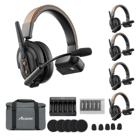 Accsoon CoMo SE 2.4GHz Wireless Intercom System (5 users)